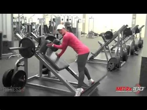 Reverse Hack Squat Machine