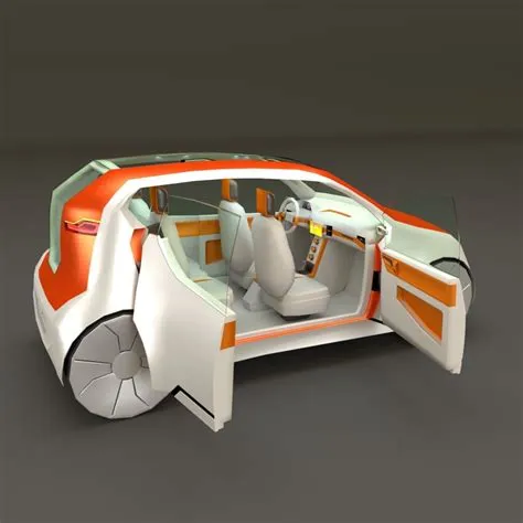 obj city car concept