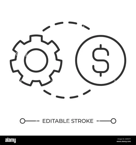 Operating costs linear icon Stock Vector Image & Art - Alamy