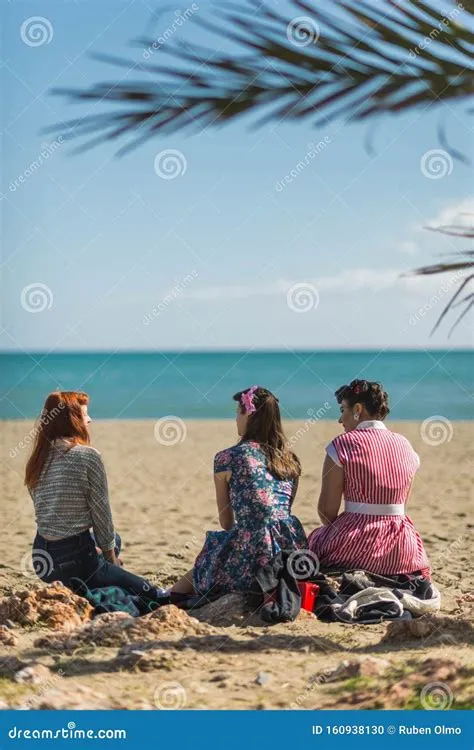 Torremolinos, Malaga, Spain, February 2, 2017. Pin Up Girls in the ...