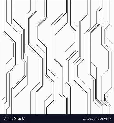 Abstract seamless pattern with lines Royalty Free Vector
