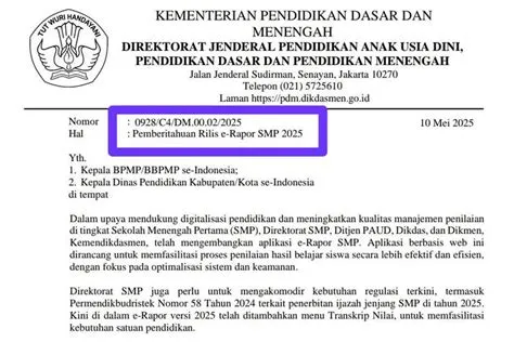 Resmi Terbaru! Format Rapor 2025 Wajib Cantumkan Kolom Kokurikuler ...