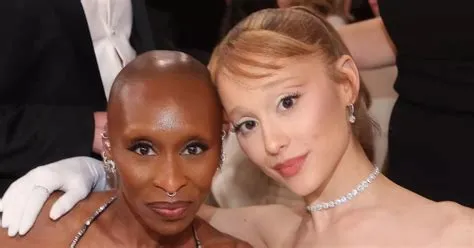 Golden Globes 2025: Ariana Grande and Cynthia Erivo's sneaky exit ...