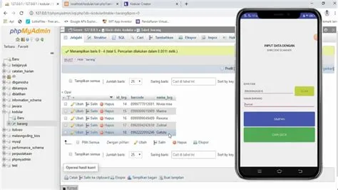 Membuat Pencarian Data dengan Barcode/Qrcode Scanner Kodular + Mysql ...