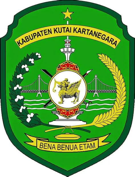 Logo Kabupaten / Kota: Logo Kabupaten Kutai Kartanegara, Kalimantan Timur