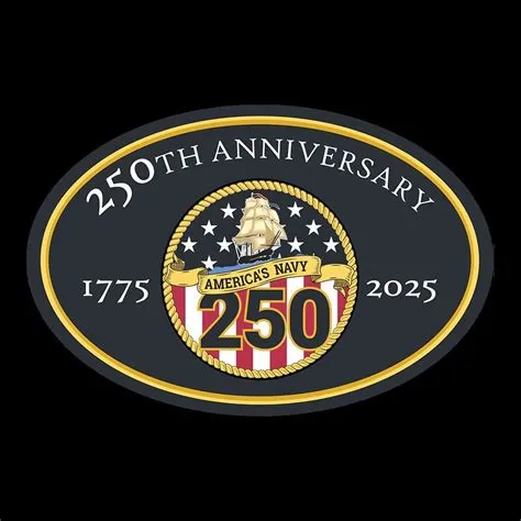 US Navy 250th Anniversary Magnet