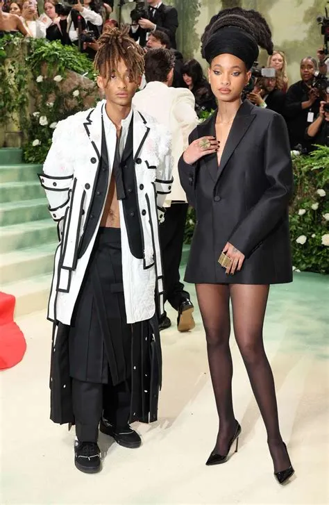 Jaden Smith Wears Wire Headpiece to 2025 Met Gala