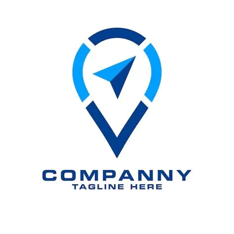 Premium Vector | Map pin logo design