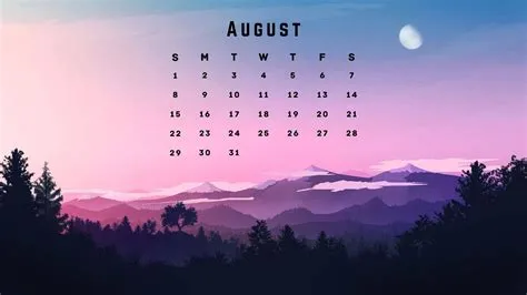 [100+] August Backgrounds | Wallpapers.com