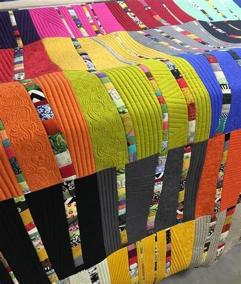 Close ups #brightbirchtreequilt | Modern quilting designs, Contemporary ...