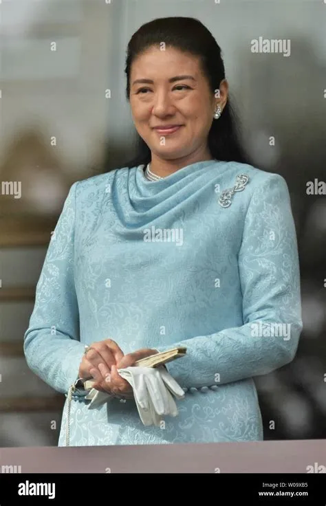 Japan's Crown Princess Masako appears during a New Year greeting at the ...
