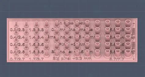 STL file Pin Clearance Testing Tool 🧷 ・3D printing model to download・Cults