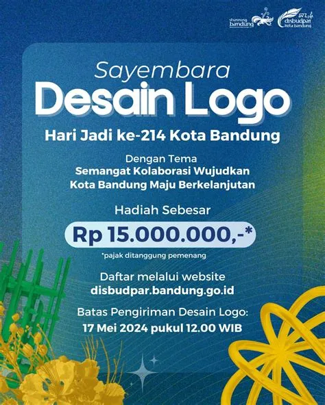 Sayembara Logo Hari Jadi Kota Bandung - SATUJABAR