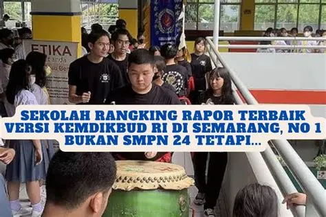 Sekolah Ranking Rapor Terbaik di Semarang Versi Kemdikbud RI, Nomor 1 ...