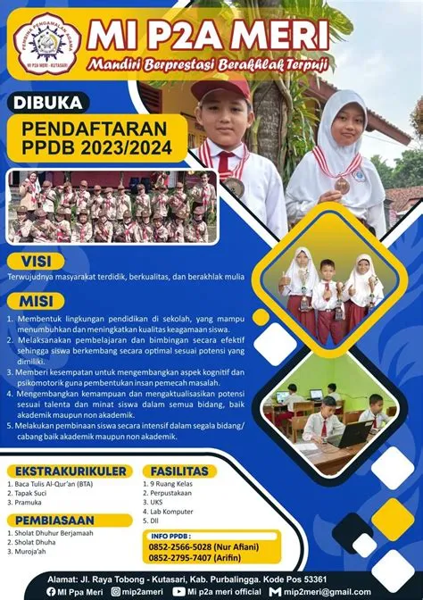 Brosur PPDB | Brosur, Pendidikan, Desain brosur