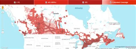 Rogers Canada Coverage Map Wisconsin, Michigan, Wireless Networking, 4g ...