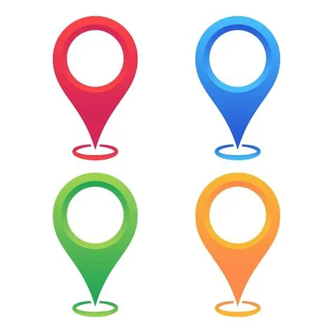 Free Vector | Gradient Location Pins Set