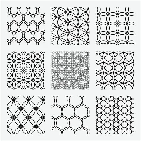 Simple Repeated Patterns In Art