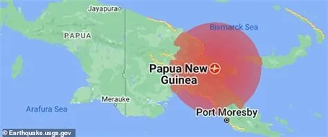 Huge 7.6 magnitude earthquake strikes Papua New Guinea, no Australian ...