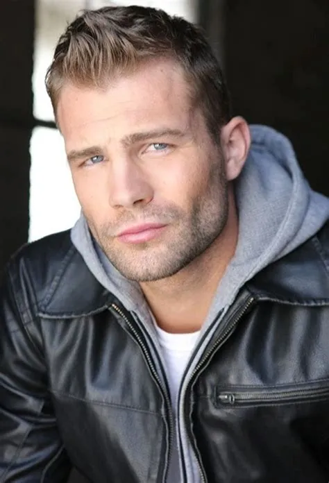 Very Handsome Leather Man/ IN A NICE LAYERED OUTFIT! Leather Jacket Men ...