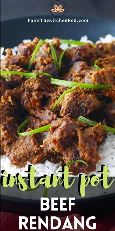 Beef Rendang - Paint The Kitchen Red