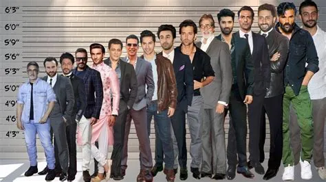 Bollywood actors' height Comparison Video| Aamir Khan to Amitabh ...