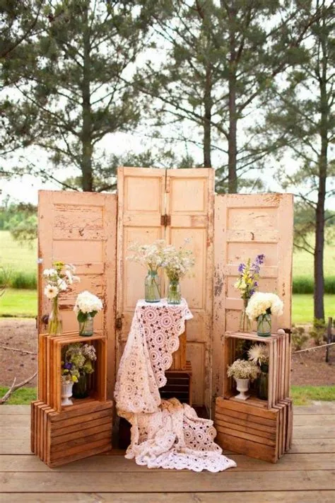 20 Great Ideas To Use Wooden Crates At Rustic Weddings | Vintage ...