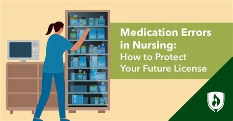 Medication Errors in Nursing: How to Protect Your Future License ...
