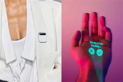 AI Pin : le mini projecteur IA qui va remplacer les smartphones