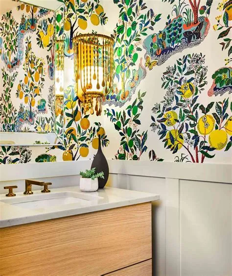 24 Bathroom Wallpaper Ideas That Will Transform Your Space
