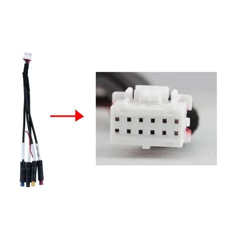 12 pin wiring harness for Android multimedia 360 panoramic camera ...