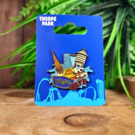 Tidal Wave Lagoon Pin Badge – Thorpe Park Online Shop