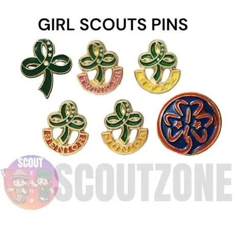 [GSP Pin] Twinkler Pin Star Junior Senior Scout Pin Holder World Pin ...