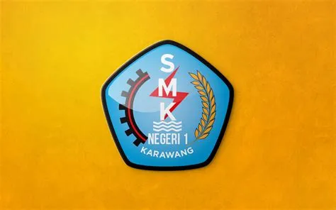 Logo SMK Negeri 1 Karawang Jawa Barat – Ruang Logo