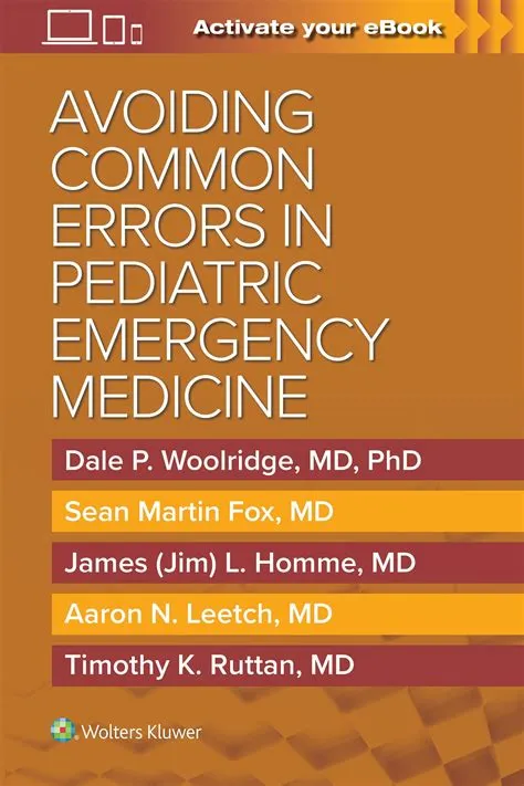 Snapklik.com : Avoiding Common Errors In Pediatric Emergency Medicine