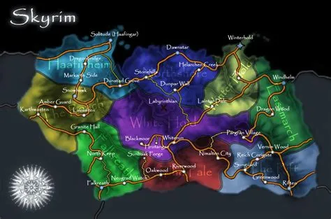 Navigating The Roads Of Skyrim: A Comprehensive Guide To The Province’s ...