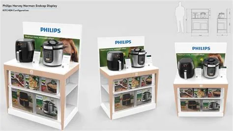 Permanent end cap displays that are interactive to demonstrate products ...