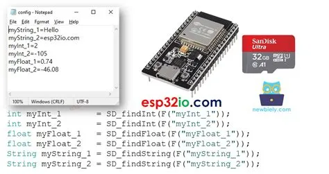 ESP32 - Read Config from SD Card | ESP32 Tutorial