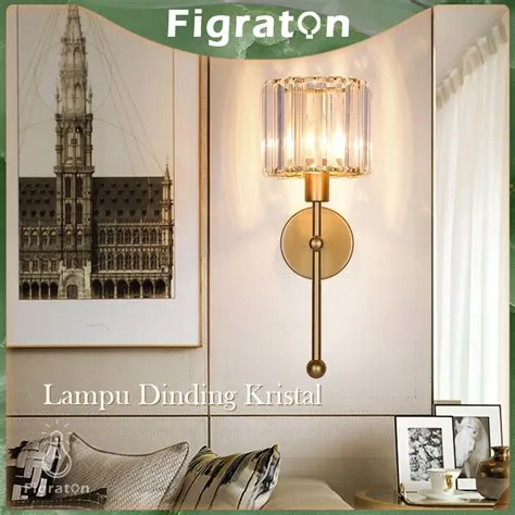 Jual Lampu Dinding Kristal Minimalis Mewah Lampu Hias Dinding Ruang ...