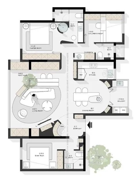 by Toàn hq on House plan | Floor plan design, Floor plan layout ...
