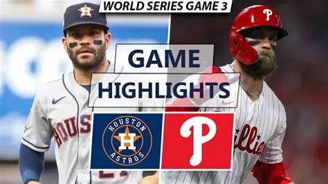 Houston Astros vs. Philadelphia Phillies Highlights | World Series Game ...