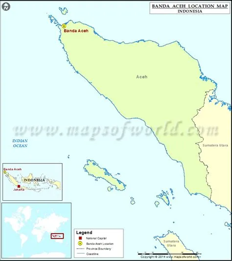 Where is Banda Aceh | Location of Banda Aceh in Indonesia Map