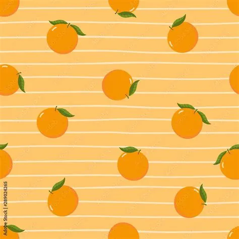 Cute Orange Pattern Wallpapers - 4k, HD Cute Orange Pattern Backgrounds ...