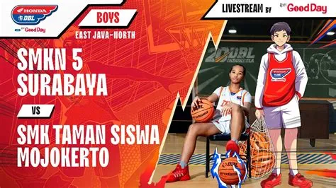 SMKN 5 SURABAYA VS SMK TAMAN SISWA MOJOKERTO - YouTube