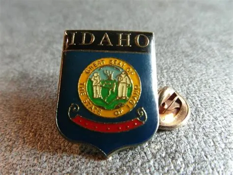 RARE PINS PIN'S - Idaho - Drapeau - Usa Flag - Ville Town - Blason EUR ...
