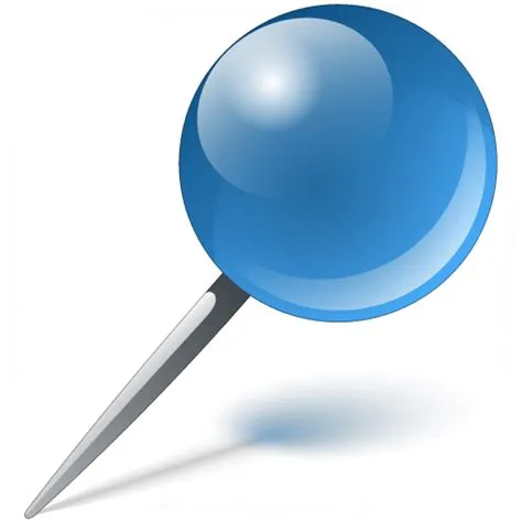 Blue Pin Icon
