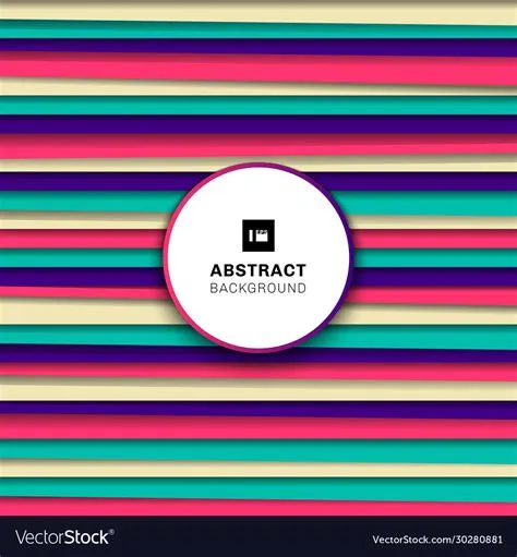 Abstract colorful striped horizontal line Vector Image
