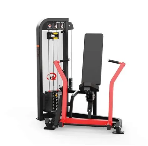 Commercial Gym Fitness Equipment Free Weights Pin Loaded Chest Press ...