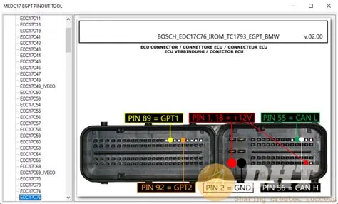 EGPT PINOUT TOOL FOR READ/WRITE ECU ON BENCH [Chip Tuning] | Automotive ...