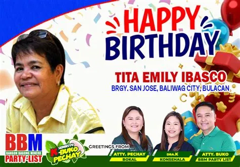 Serbisyo - Maligayang Kaarawan sa ating Kaibigan at kasama mula sa Brgy ...